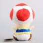 Super Mario Bros Mushroom Toad Plush Toys Red Color Soft Dolls Children Soft Toys 7" 18 CM