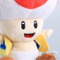 Super Mario Bros Mushroom Toad Plush Toys Red Color Soft Dolls Children Soft Toys 7" 18 CM