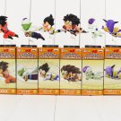 6pcs/lot Dragon Ball Z Flying Son Goku Vegeta Piccolo Frieza Raditz Figure Toy with box