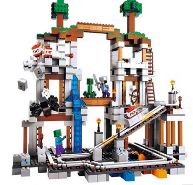 The Mine 922pcs Compatible Lego MY WORLD Minecrafted model building Blocks set