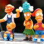 5-15cm 14pcs/lot Homer Marge Bart Lisa Maggie Family Collection Figures Toy
