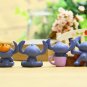 4pcs/lot Cartoon Lilo & Stitch Anime PVC Action Figures Toy