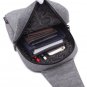 Men's Messenger bag Travel Nylon Waterproof Sling Shoulder Bags (Bao Blue)