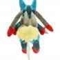 Pokemon ELSA Plush Toys Lucario Stuffed Kids Toys Peluche 28cm