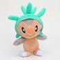 20cm Pocket doll Plush Chespin Fennekin Froakie Anime Plush Toy (Brown)