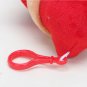 16cm Super Mario Bros Shy Guy Plush Toy Soft Stuffed Doll pendant with hook keychain keyrings