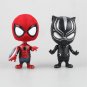 10cm Deadpool Figure Bobble-Head 1/10 scale painted Deadpool spider man Black Panther Doll (5)