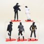 Michael Jackson Dance Styling Dolls Model PVC Action Figures Collection Toys 5pcs/set