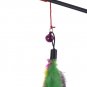 Pet cat toy Cute Design bird Feather Teaser Wand Plastic Toy for cats Color Multi Products
