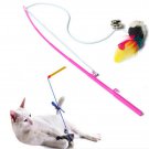 Hot Cat Toy For pet Cat Bell The Dangle Faux Mouse Roped Rod Funny Fun Playing Play Toy