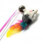 Hot Cat Toy For pet Cat Bell The Dangle Faux Mouse Roped Rod Funny Fun Playing Play Toy