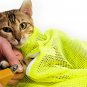 Multifunctional cat Grooming bag cat bags bath bags fitted mesh bag cat clean pet supplies Orange