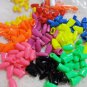 20Pcs/lot Colorful Soft Cat Dog Pet Paws Claw Control Nail Caps Cover Size XS-XL