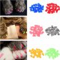 20Pcs/lot Colorful Soft Cat Dog Pet Paws Claw Control Nail Caps Cover Size XS-XL