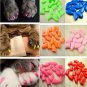 20Pcs/lot Colorful Soft Cat Dog Pet Paws Claw Control Nail Caps Cover Size XS-XL