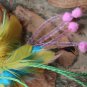 New 1PC Fashion & Hot Cat Play Feather Teaser rod wand flexible fun long toy 50cm