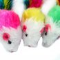 Funny Pet Cat Toys Feather False Mouse Bottom Sucker Cat Kitten Playing Pets Seat Scratch Toy