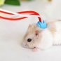 1pcs Pet Adjustable Rope Hamster Rat Mouse Harness Ferret Finder Bell dual-use Leash Lead