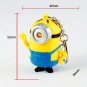 LED light up toys Cartoon Minions A2 keychain with sound Funny toy