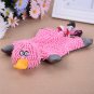 Pet Dog Toy Soft Plush Cute Papa Duck Puppy Cat Chewing Squeaker Toy (Pink)