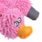Pet Dog Toy Soft Plush Cute Papa Duck Puppy Cat Chewing Squeaker Toy (Pink)