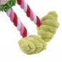 Pet Dog Toys Bird Duck Shape Plush Puppy Cat Squeaker Toys (Green)