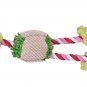 Pet Dog Toys Bird Duck Shape Plush Puppy Cat Squeaker Toys (Green)
