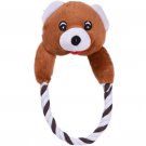 Dog Cat Toys Pets Puppy Interactive Plush Chew Squeaker Sound Toy (STA)