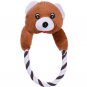 Dog Cat Toys Pets Puppy Interactive Plush Chew Squeaker Sound Toy (STA)