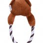 Dog Cat Toys Pets Puppy Interactive Plush Chew Squeaker Sound Toy (STA)