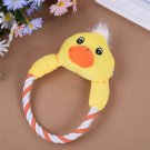 Dog Cat Toys Pets Puppy Interactive Plush Chew Squeaker Sound Toy (STE)