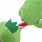 Pet Puppy Dog Toys Plush Duck Shaped Sound Squeaker Chewing Toys (Green)