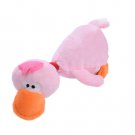Pet Puppy Dog Toys Plush Duck Shaped Sound Squeaker Chewing Toys (Pink)