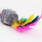 5pcs/lot Funny False Mouse Rat Toys for Cat Kitten Colorful Plush Mini Mouse Toys