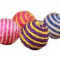 Funny Cat Kitten Sisal Rope Weave Ball Teaser Play Chewing Scratch Catch Toys