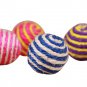 Funny Cat Kitten Sisal Rope Weave Ball Teaser Play Chewing Scratch Catch Toys