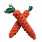 Lovely Carrot Shape Pets Dog Puppy Toys Cotton Wool Pet Kitten Cat Rabbit Chewing Toys