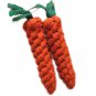Lovely Carrot Shape Pets Dog Puppy Toys Cotton Wool Pet Kitten Cat Rabbit Chewing Toys