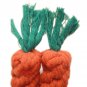 Lovely Carrot Shape Pets Dog Puppy Toys Cotton Wool Pet Kitten Cat Rabbit Chewing Toys