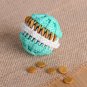 Cute Blue Pets Dog Ball Toys Funny Puzzle Pet Dogs Puppy Chew Training Toys Pets (Size L)
