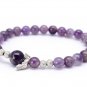 Fashion Angel Wing Natural Bead Embedded Bracelet Healing Balance