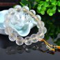 Natural Forsted Stone Healing Balance Clear Crystal Bracelet Pray Mala Bracelet
