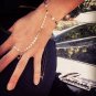 Handmade European Style Gold Bracelet Copper Sequins Finger Bracelet