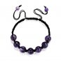 Hand Woven Healing Balance Bracelet Natural Stone 7 Chakra Stone Bracelet 10mm bead