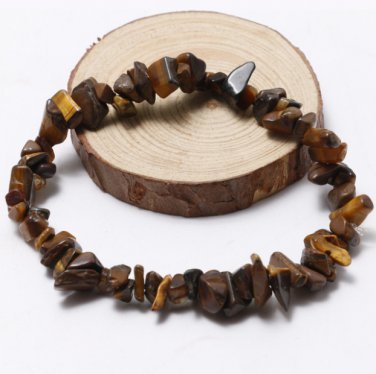 Handmade Crystal Chip Stretch Gift Charm Reiki Healing Bracelet Bracelet (18)