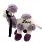30cm Novel soft Purple animal character companion Camel short plush stuffed toy