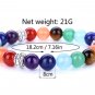 7 Chakra Bracelets Bangle Colors Mixed Healing Crystals Birthstone Chakra Pray Mala Bracelet (1)