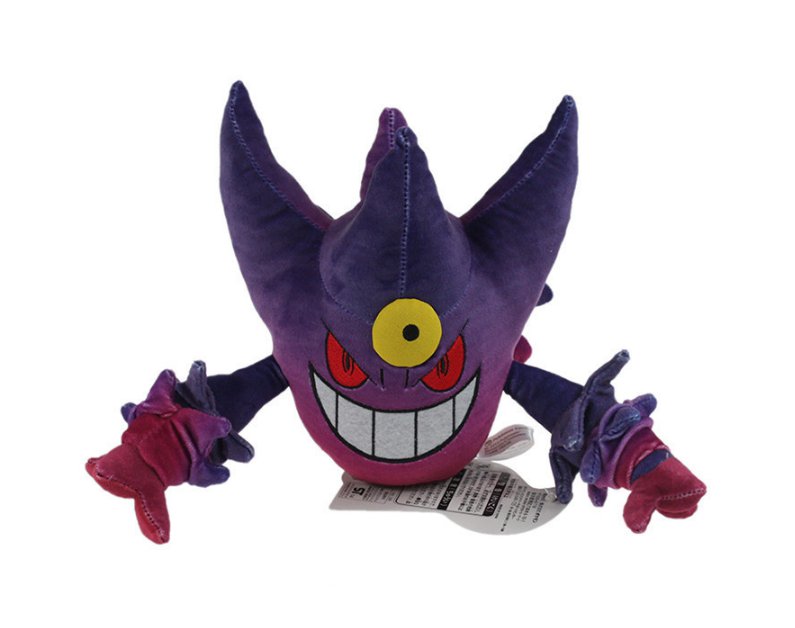 Anime XY Mega Gengar Plush Toys With Tag 6.5'' 17cm Cartoon Doll