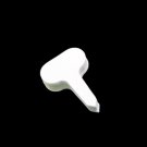 50pcs Plastic Label Garden Garden Flowers Potted Plant Nursery Signs Prompt Card (White)
