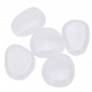 100pcs/bag Luminous Pebbles Stones Glow In The Dark Garden Ornaments (White)